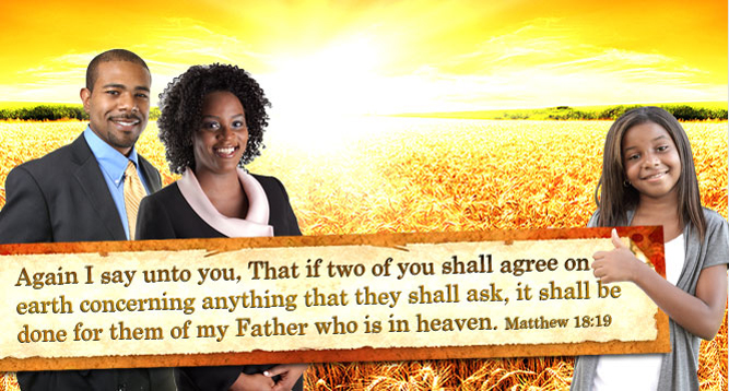 ...that if two shall agree on earth...